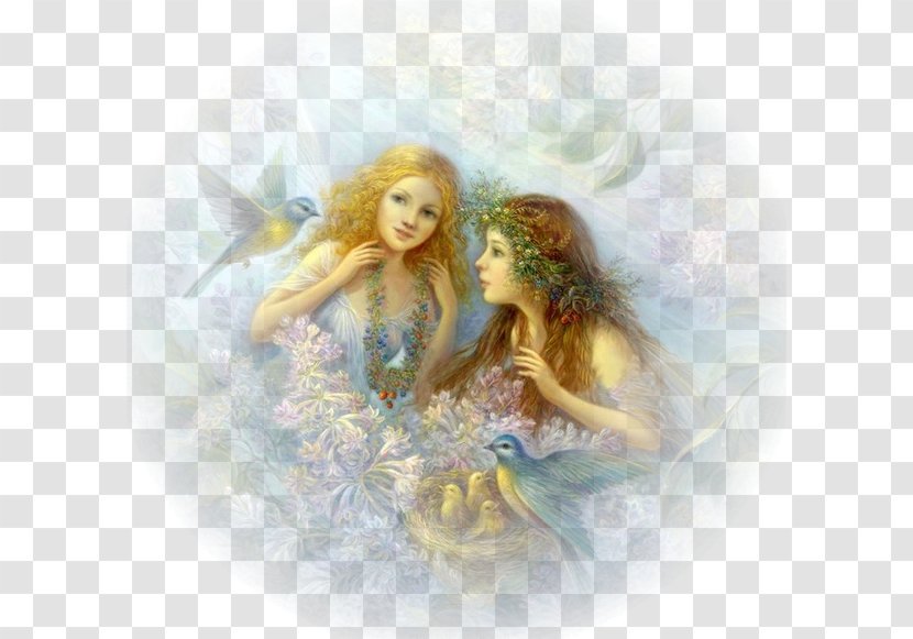 Fairy Painting Art Fantasy Elf - Drawing Transparent PNG