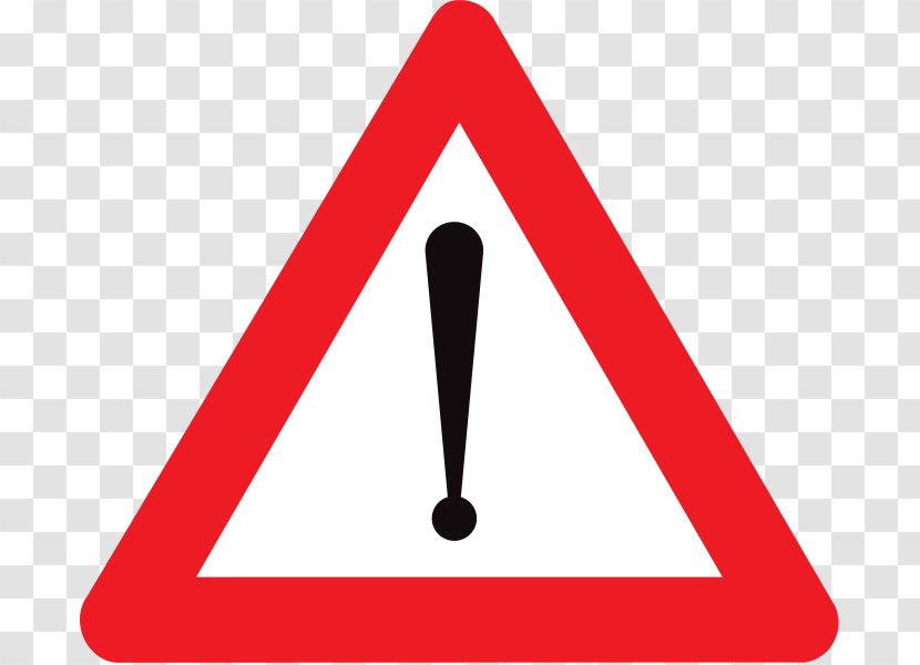 Symbol Warning Sign Clip Art - Thumbnail - Road Transparent PNG