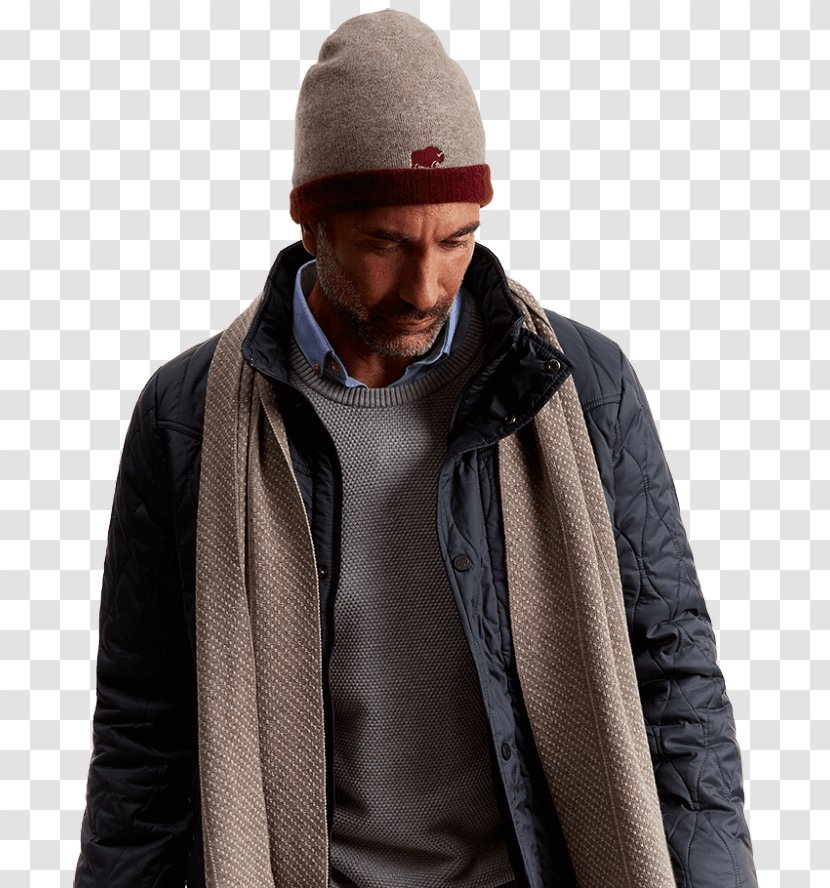 Beanie Neck - French Man Scarf Transparent PNG