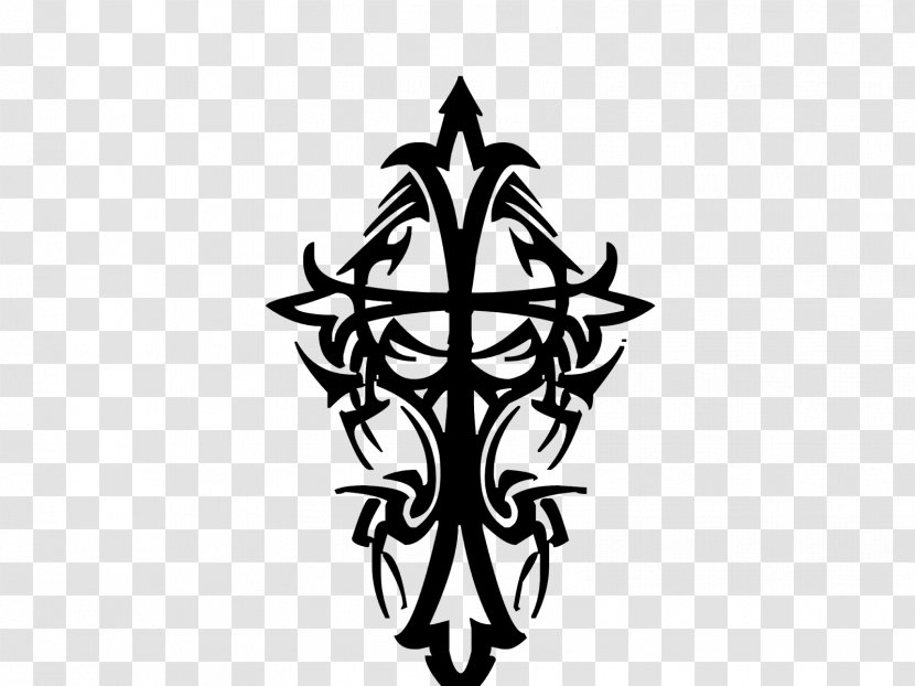 Lower-back Tattoo Christian Cross Tribe - Lowerback Transparent PNG