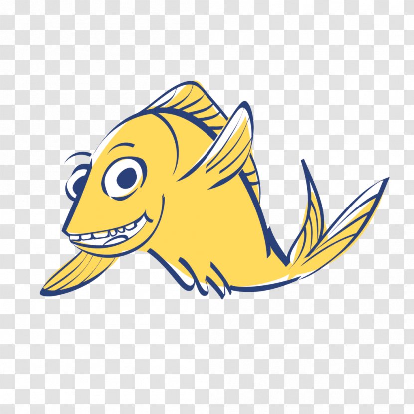 Mackerel Cartoon Drawing - Line Art Transparent PNG