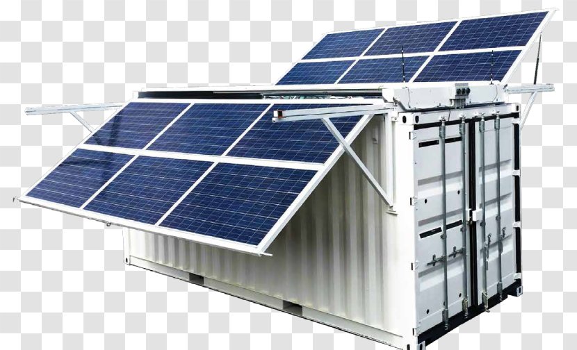 Solar Panels Power Energy Storage - Building Air On Earth Transparent PNG