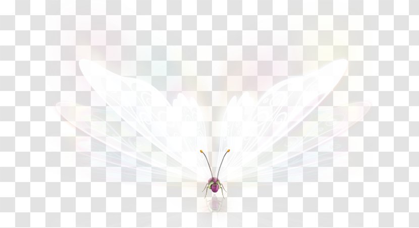 Pink Pattern - Triangle - Fantasy Butterfly Luminous Transparent PNG