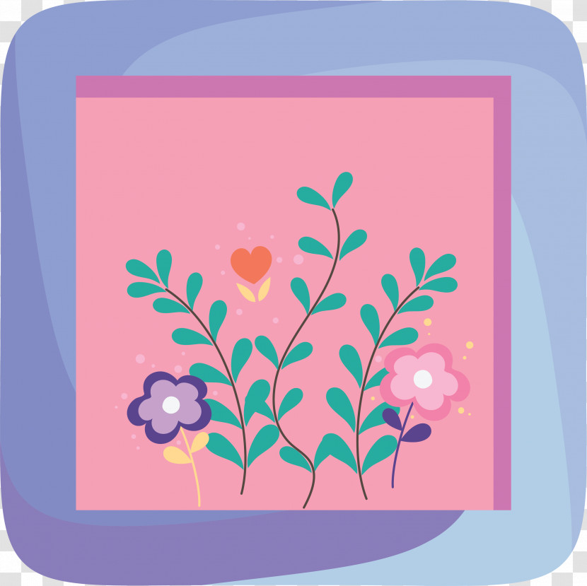 Flower Photo Frame Flower Frame Photo Frame Transparent PNG