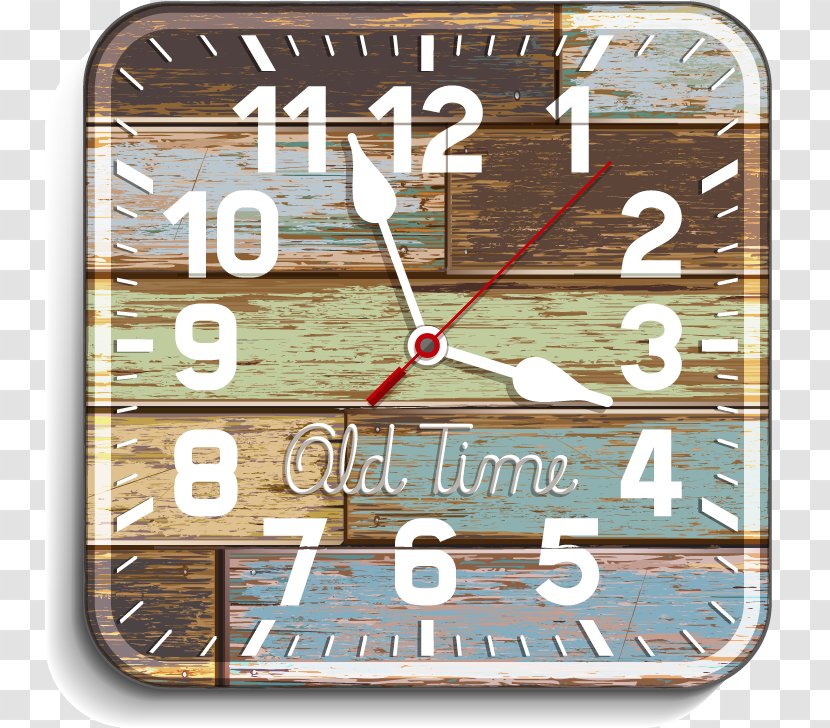 Clock Wood Illustration - Royaltyfree Transparent PNG