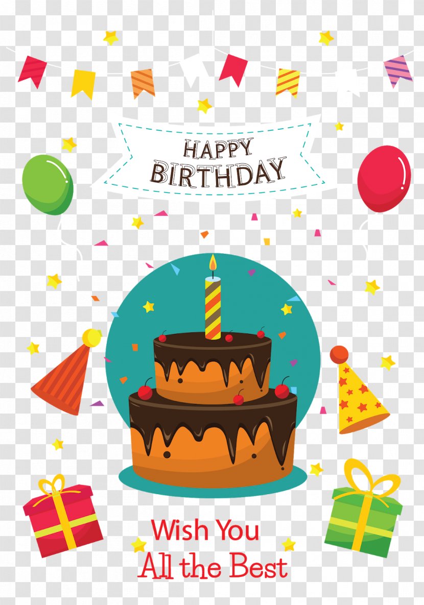 Greeting & Note Cards Clip Art Birthday Image - Happy Transparent PNG