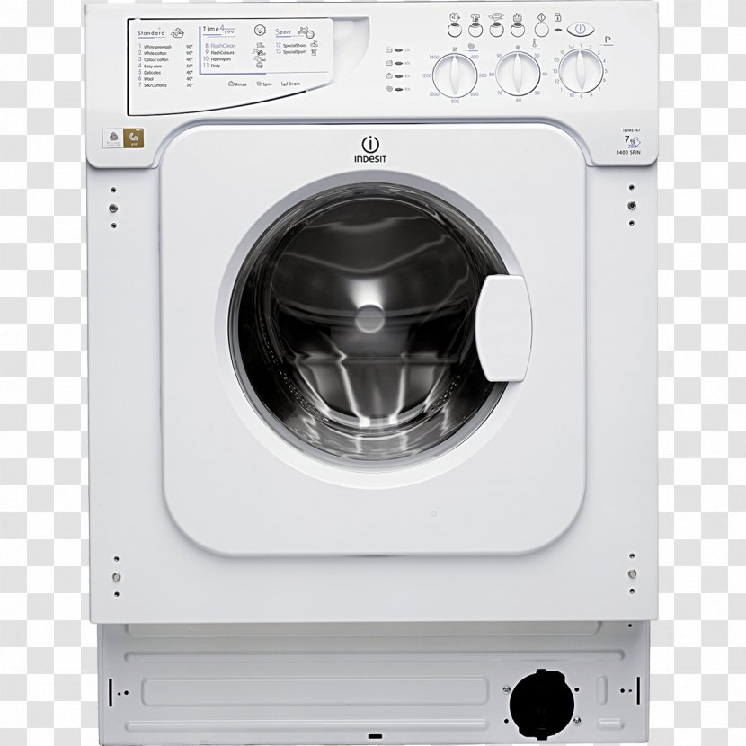 Washing Machines Indesit Co. IWME 147 Beko - Integrated Machine Transparent PNG