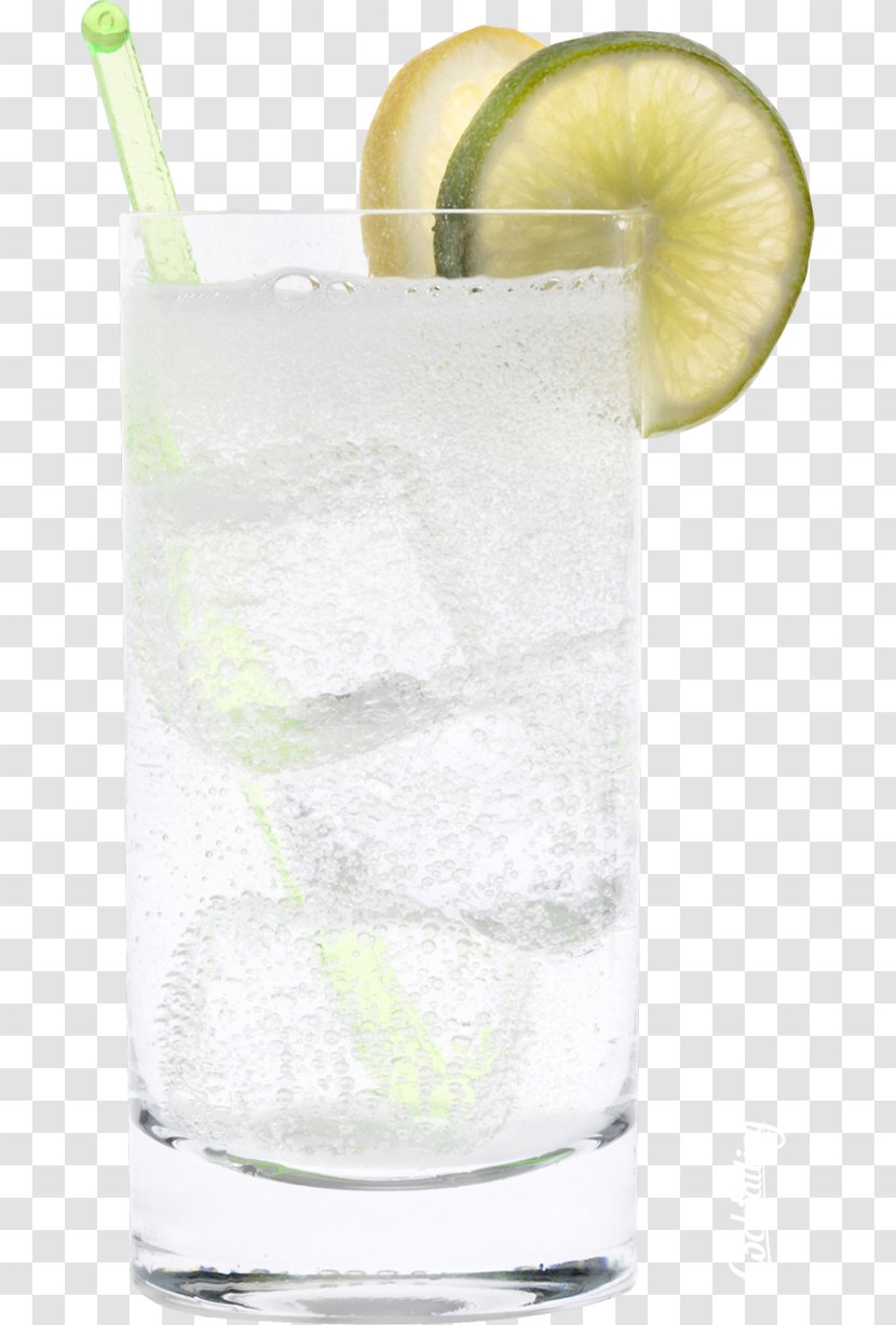 Rickey Gin And Tonic Lemonade Cocktail - Limeade Transparent PNG