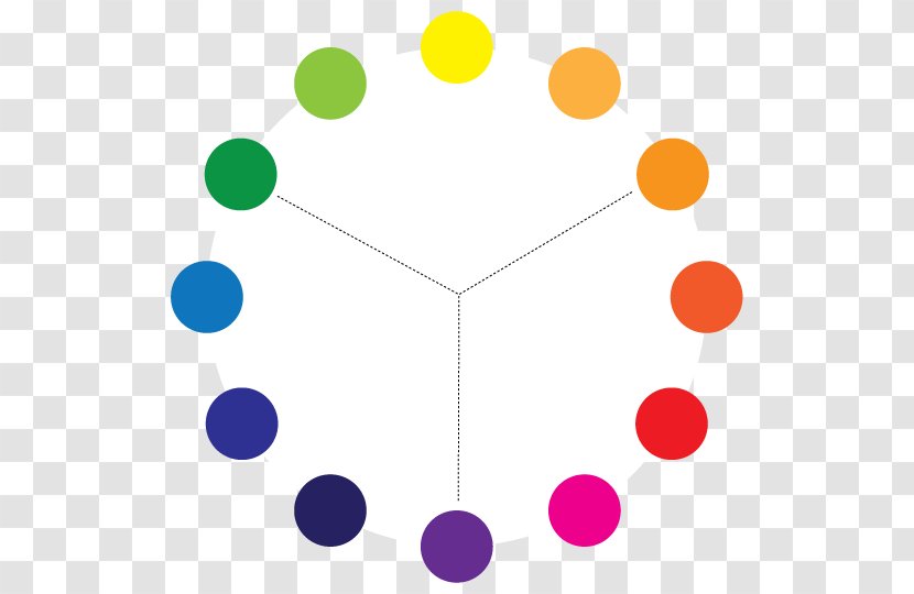 Color Scheme Analogous Colors Wheel Image - Red - Paint Transparent PNG
