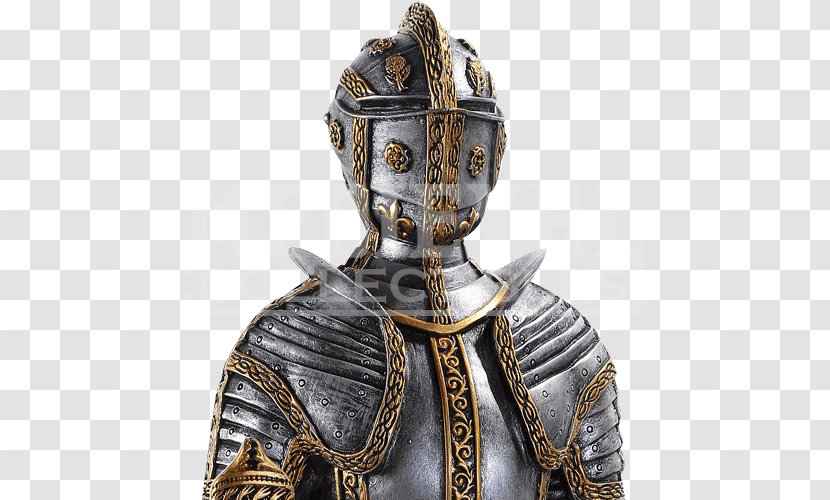 Plate Armour Middle Ages Knight Components Of Medieval - Sculpture - Lion Shield Transparent PNG