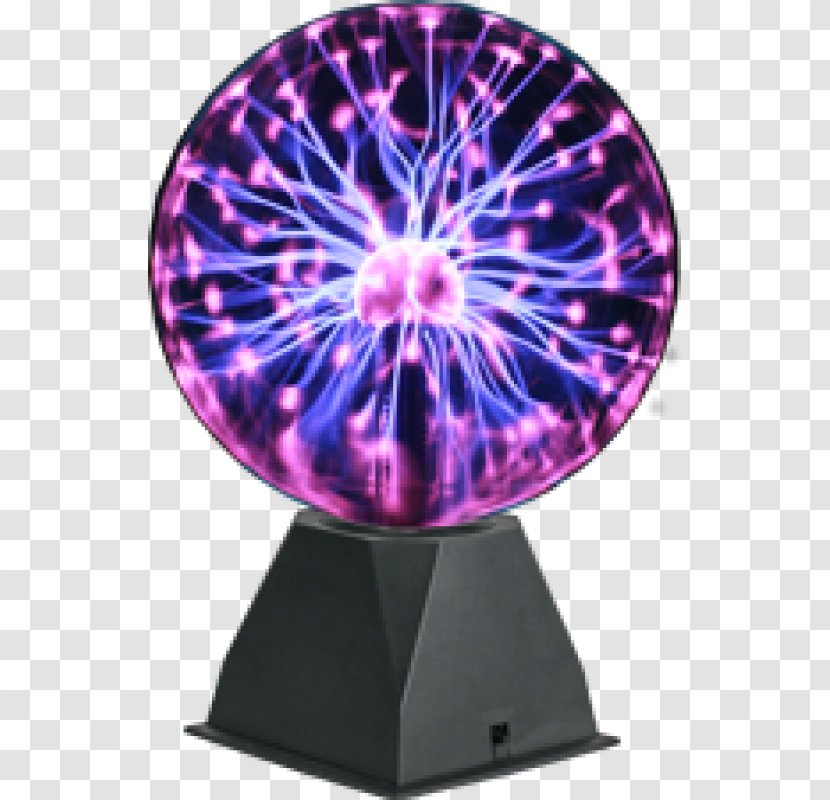 Light Plasma Globe Lamp Electricity - Ball Lightning Transparent PNG