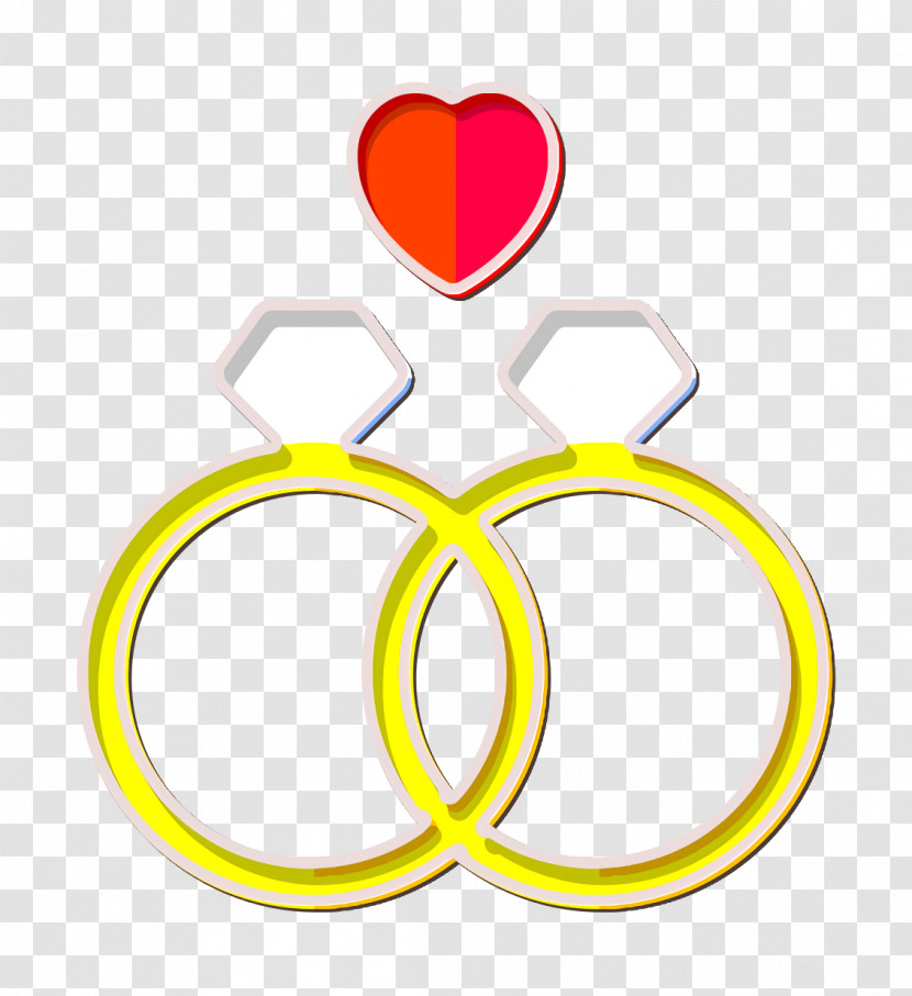 Ring Icon Wedding Ring Icon World Pride Day Icon Transparent PNG