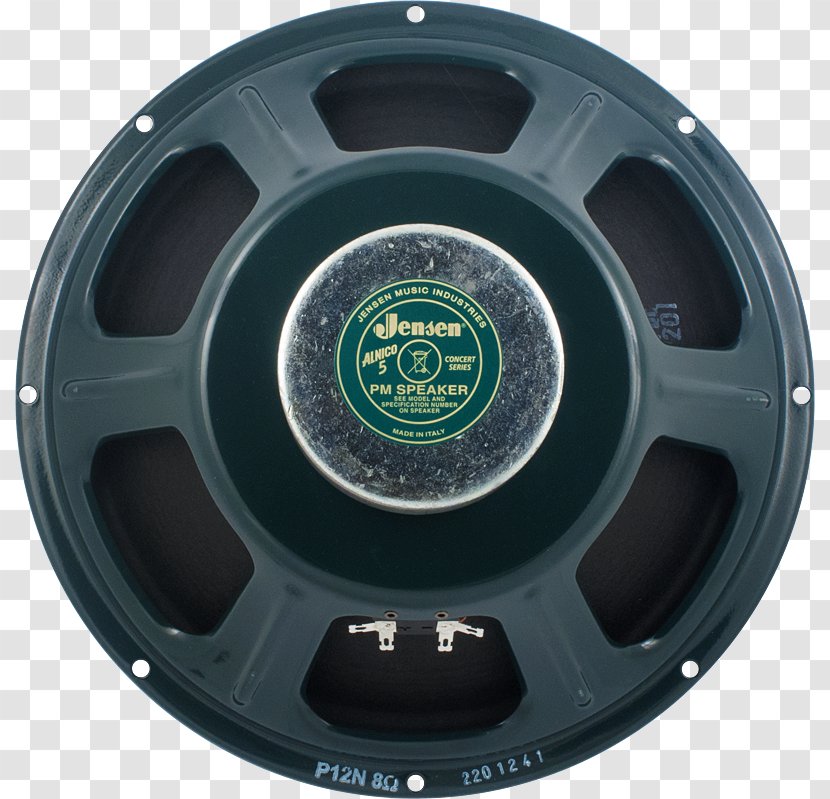 Guitar Amplifier Jensen Loudspeakers Speaker Electronics - Coaxial Loudspeaker - Audio Equipment Transparent PNG