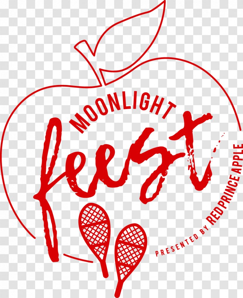 Blue Mountain Village Apple Pie Trail FEEST Food Party - Watercolor - Moonlight Logo Transparent PNG