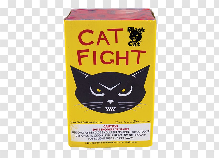 Black Cat Marketing Fireworks Firecracker - United States - Fighting Fish Bowl Transparent PNG