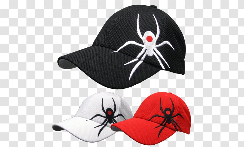 Baseball Cap Black Widow Hat Putter Transparent PNG