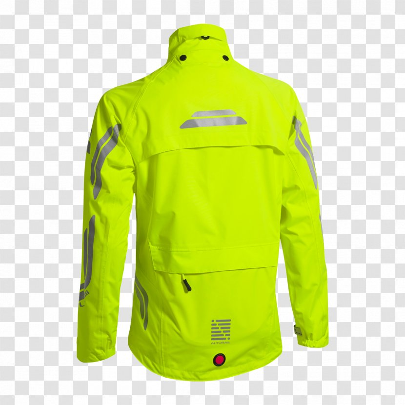 Jacket Sleeve Raincoat Cycling Waterproofing - Bicycle Transparent PNG