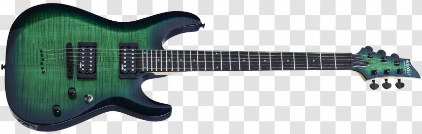 Seven-string Guitar Schecter Research Electric C-1 Hellraiser FR - Accessory Transparent PNG