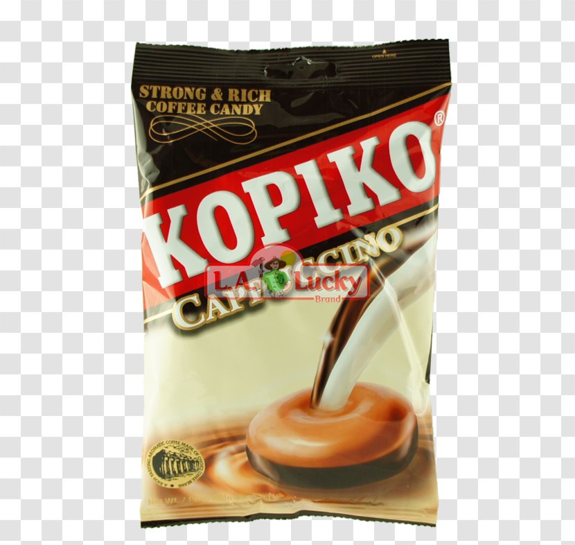 Cappuccino Java Coffee Kopiko Candy - Caramel Transparent PNG