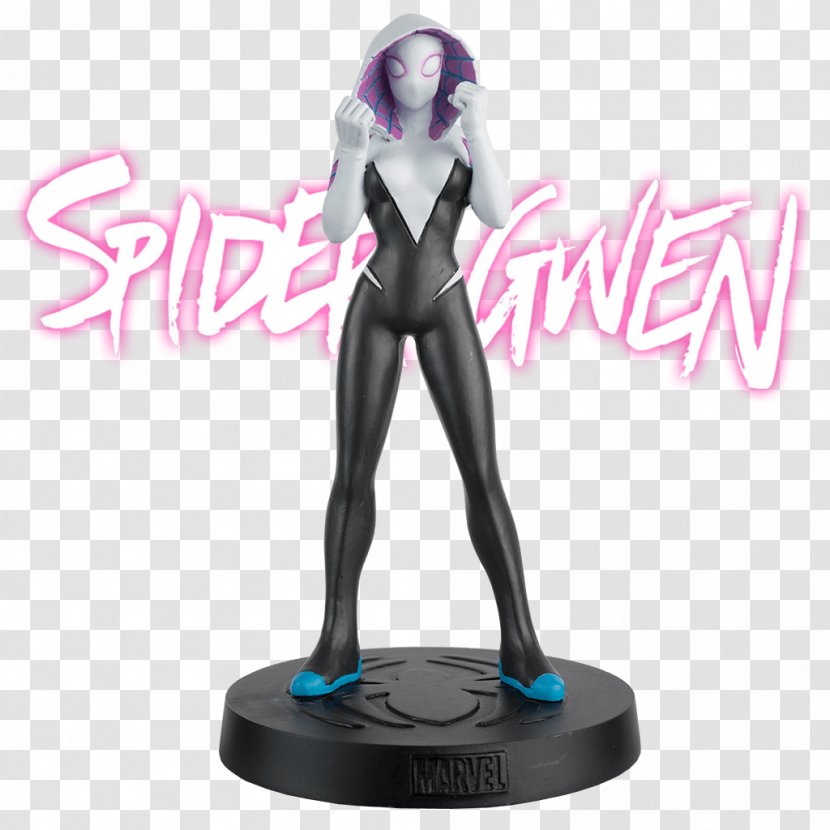 Spider-Woman (Gwen Stacy) Spider-Man Spider-Verse - Marvel Fact Files - Spider Woman Transparent PNG