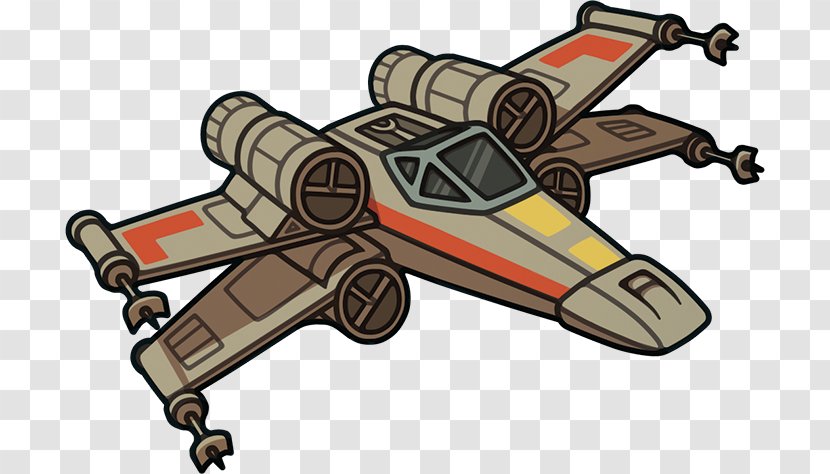 Star Wars: X-Wing Miniatures Game X-wing Starfighter TIE Fighter Drawing - Airplane - Vehicle Transparent PNG