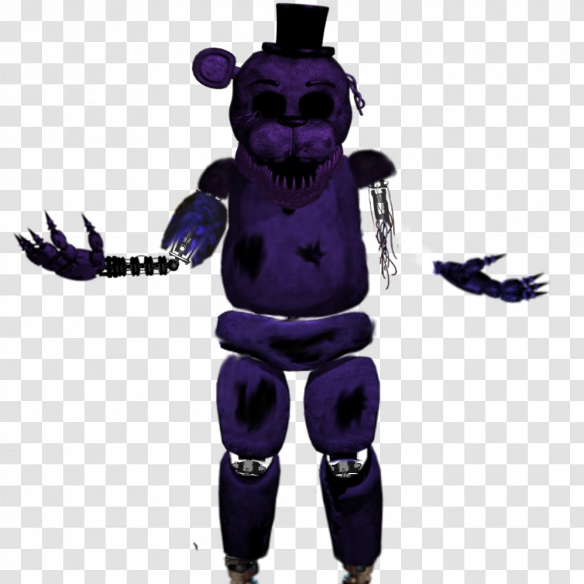 Five Nights At Freddy's 2 4 Nightmare Animatronics - Purple - Blog Transparent PNG