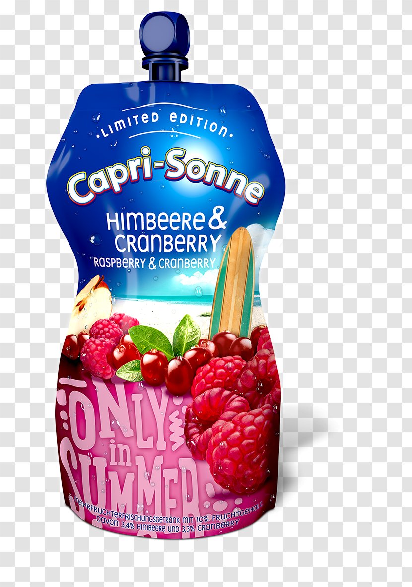 Capri Sun Strawberry Food Flavor Transparent PNG
