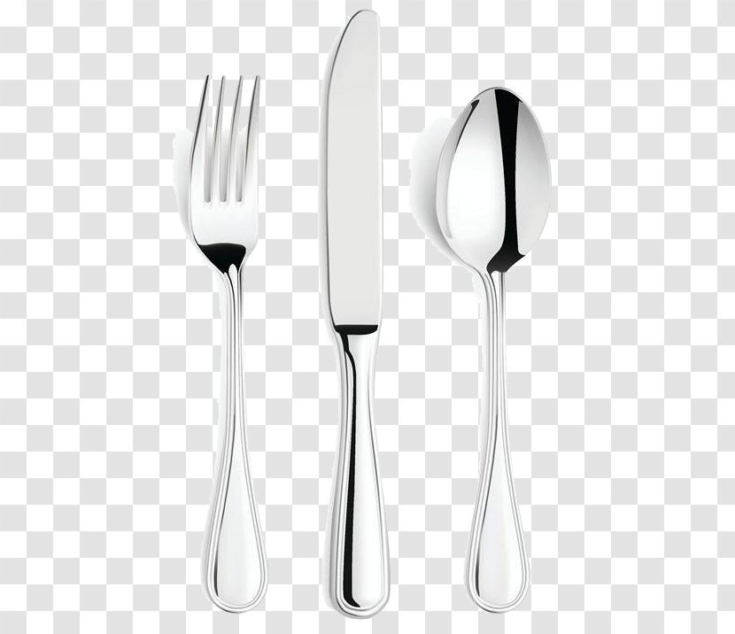 Fork Table Knife Spoon Cutlery - Western Image Transparent PNG