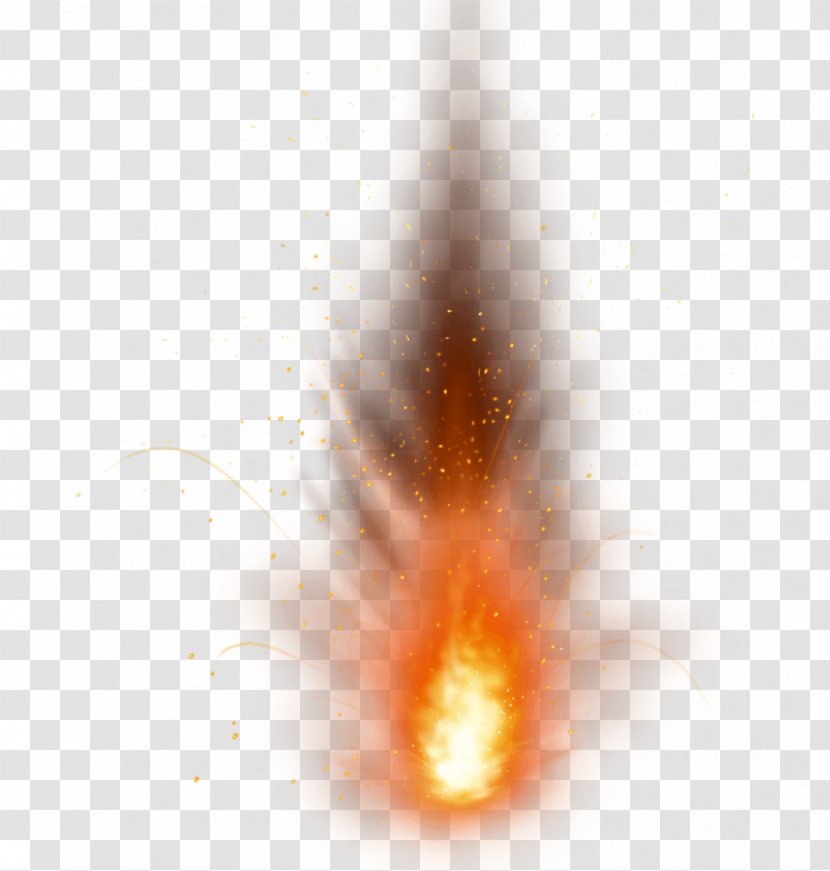 Flame Fire Light - Orange - Image Transparent PNG
