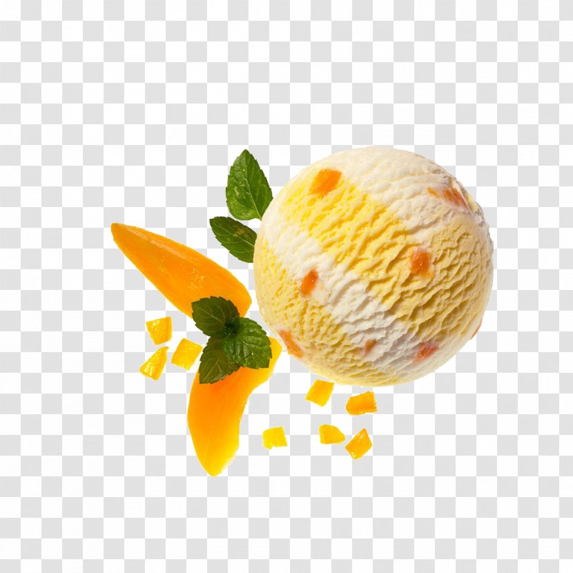 Pistachio Ice Cream Cone - Free Balls To Pull The Material Transparent PNG