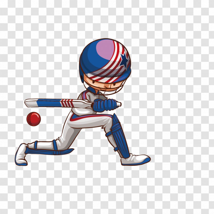 Sport Cricket Royalty-free Clip Art - Sports - Vector Cartoon Villain Baseball Transparent PNG