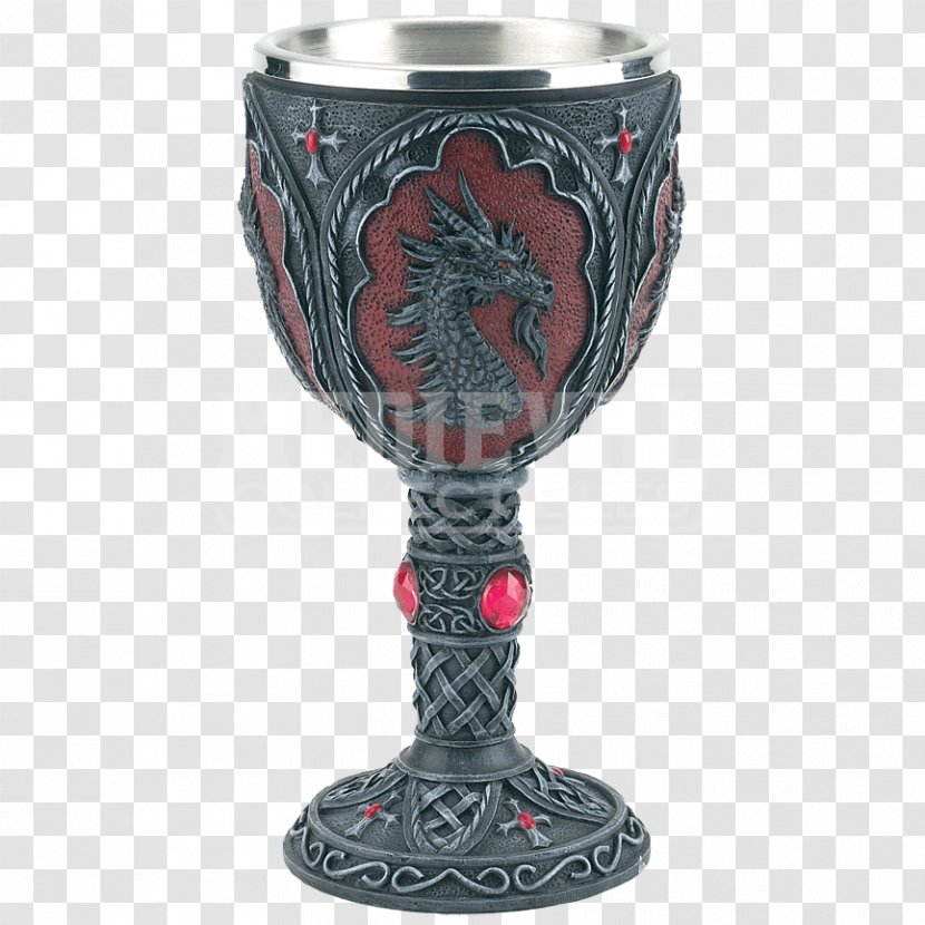Chalice Dragon Gift Fantasy Wine Glass - Cup Transparent PNG