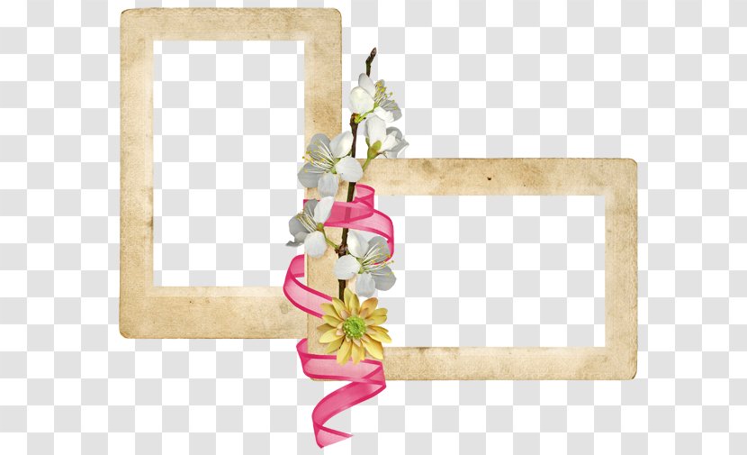 Plant Flowers Creative Floral Border Pattern Material - Flower - Picture Frame Transparent PNG
