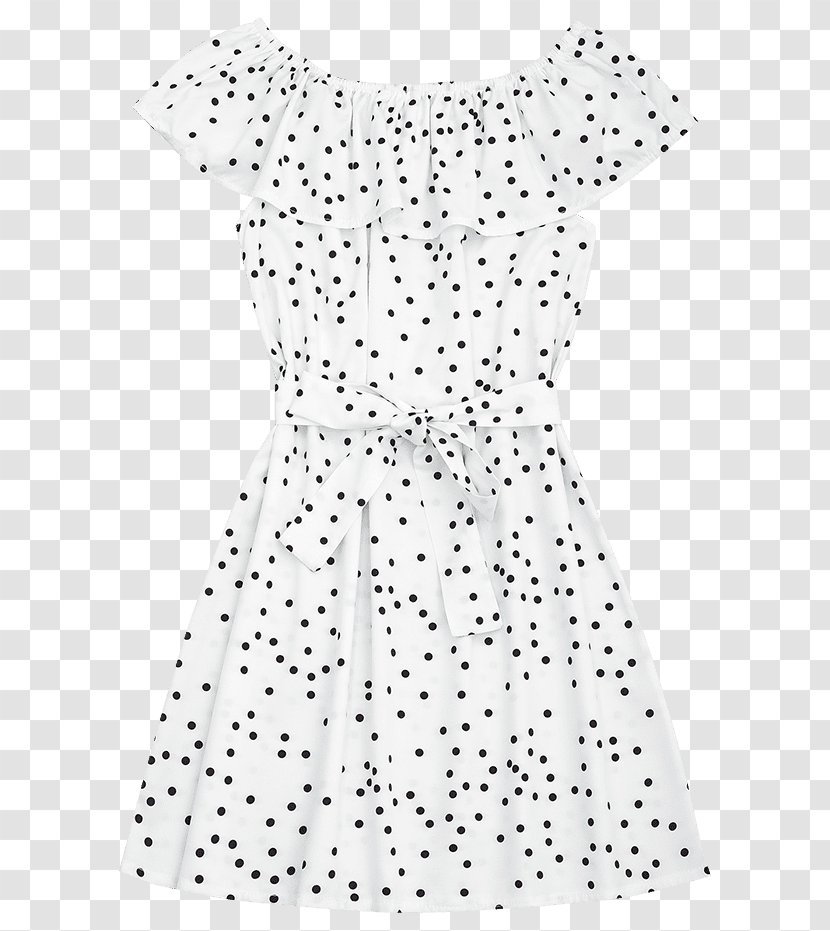Polka Dot How To Kiss A Frog Black Adele Dress Velvet Clothing Blouse - Fashion - Dotted Sweater Transparent PNG