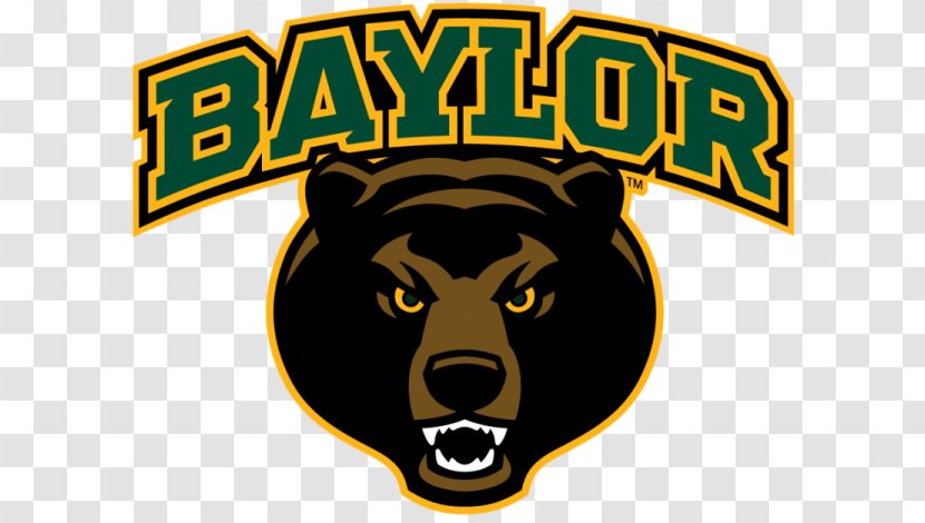 Baylor University Bears Football Lady Basketball Men's Logo - Big Cats - Lawn Transparent PNG