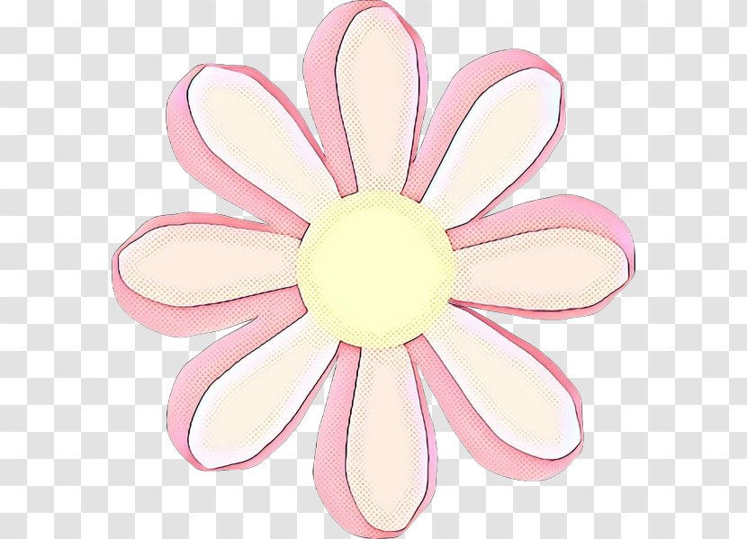 Pink Flower Cartoon - Nail Plant Transparent PNG