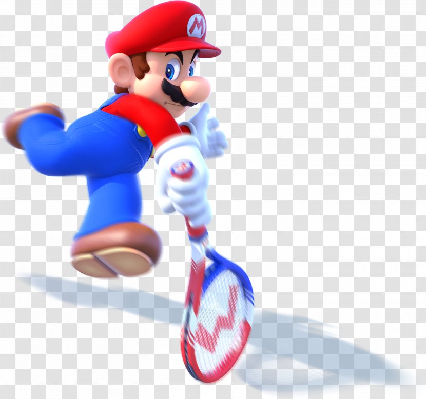 Mario Tennis: Ultra Smash Wii - Electric Blue - Luigi Transparent PNG