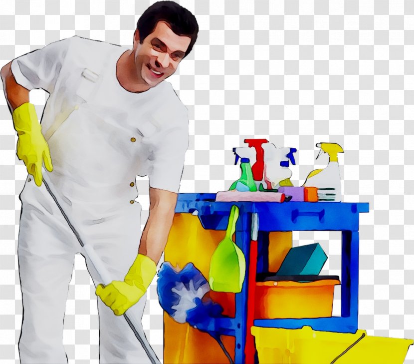 Commercial Cleaning Housekeeping Maid Service Cleaner - Janitor Transparent PNG