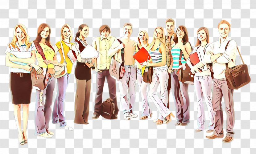 Social Group Fun Event Team Animation Transparent PNG