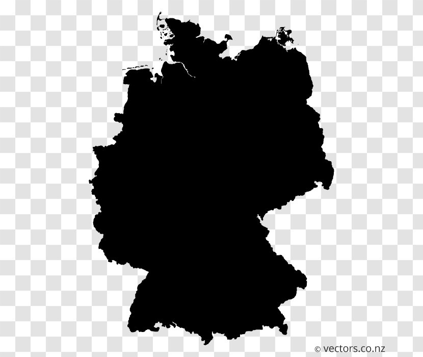 Germany Vector Map Royalty-free - Blank - Grey Background Transparent PNG