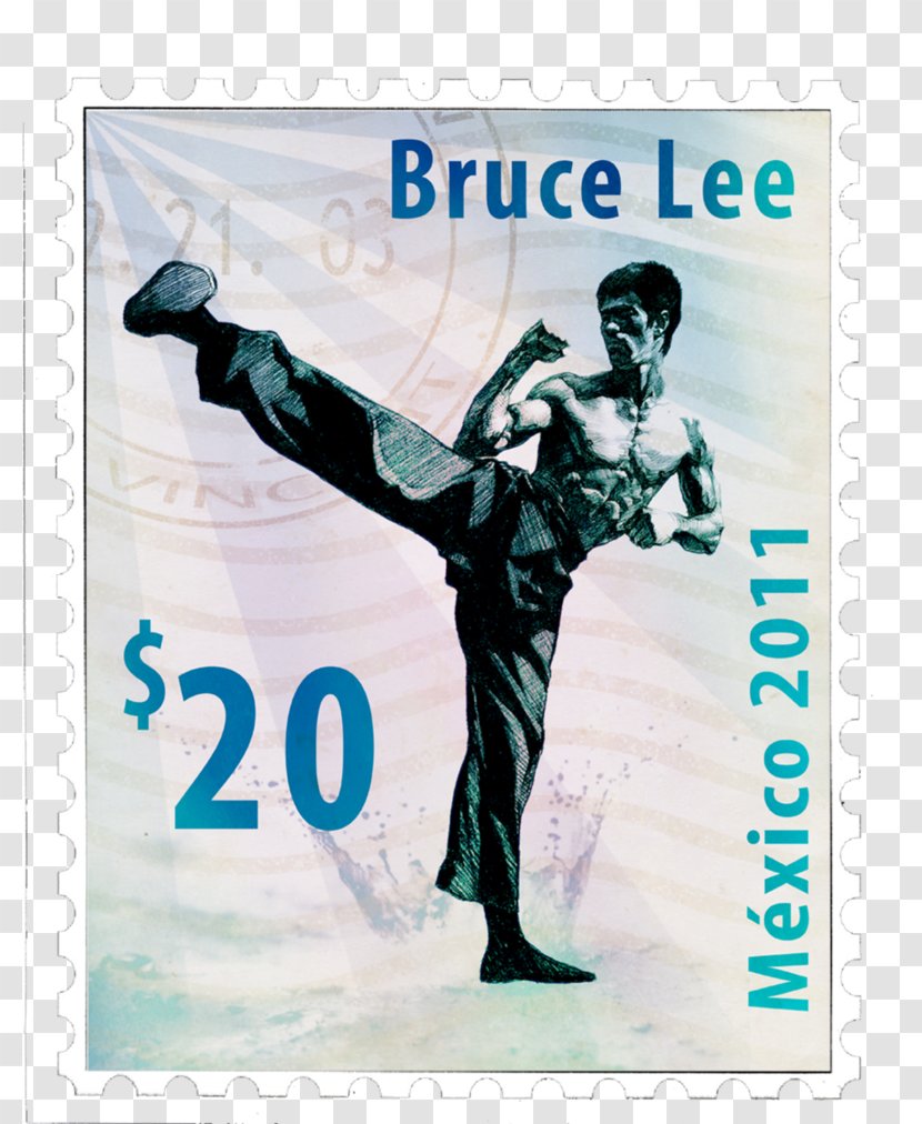 Kick Martial Arts Drawing Poster - Advertising - Bruce Lee Transparent PNG