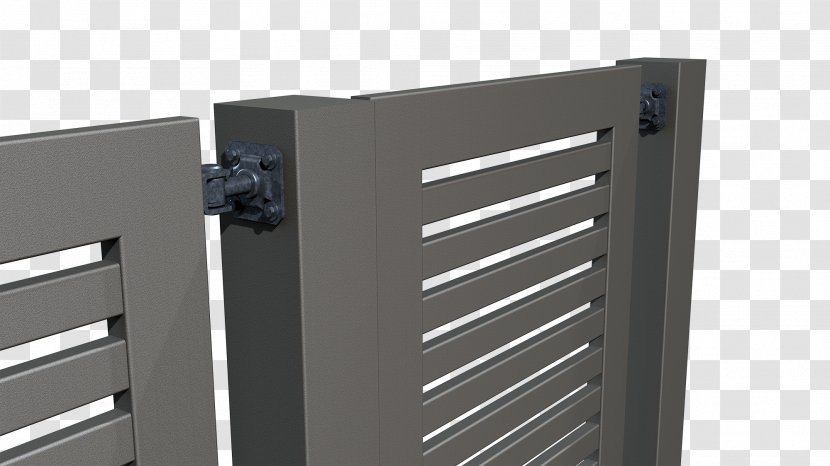 Steel Gate Wrought Iron Galvanization - Hardware Transparent PNG