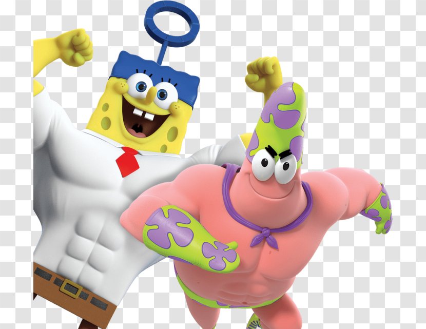SpongeBob SquarePants Patrick Star Mr. Krabs Plankton And Karen Squidward Tentacles - Figurine Transparent PNG