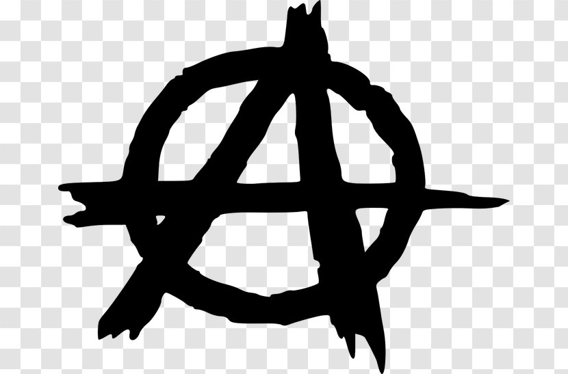 Symbol Anarchy Anarchism Sign T-shirt - Silhouette Transparent PNG