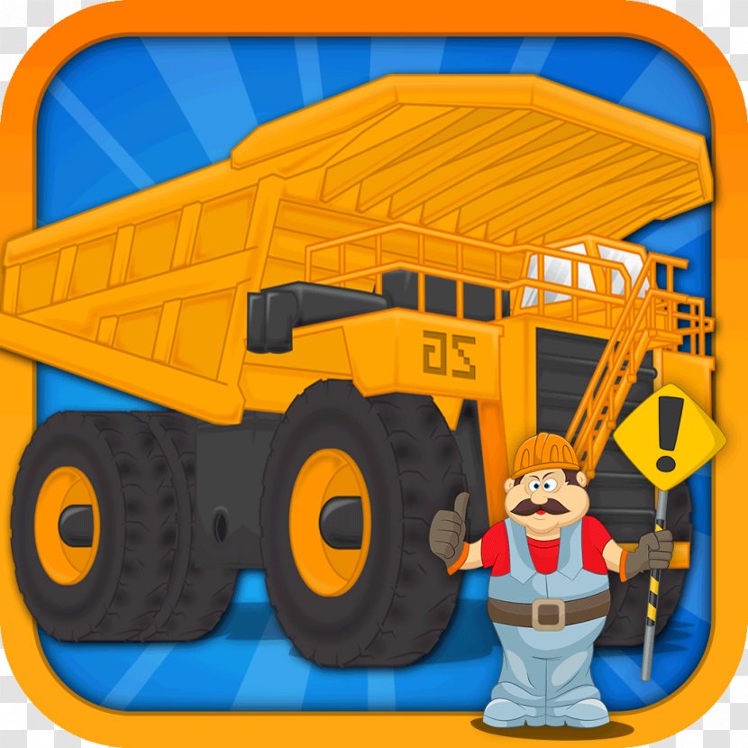 Loader Bulldozer Mining Dump Truck Excavator - School Bus Transparent PNG