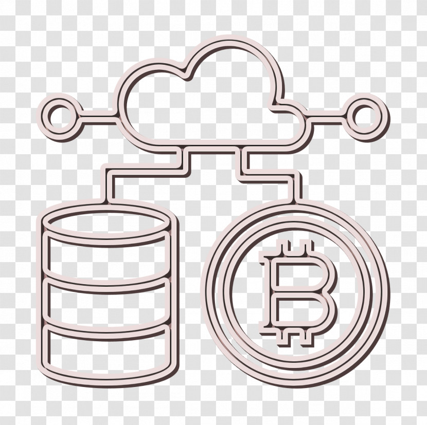 Digital Service Icon Bitcoin Icon Cryptocurrency Icon Transparent PNG
