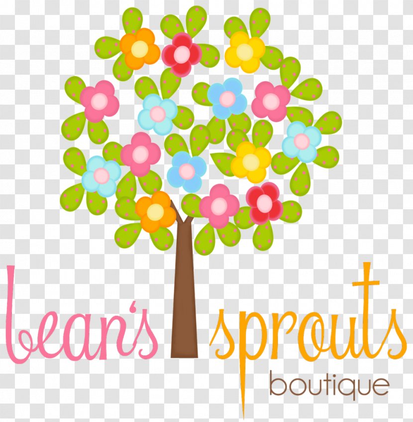 Clip Art Tree Openclipart Flower - Drawing - Bean Sprouts Transparent PNG