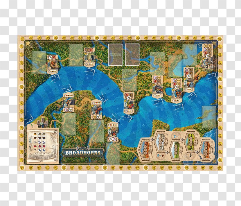 Mississippi River Board Game Rio Grande Games Player - Map Transparent PNG