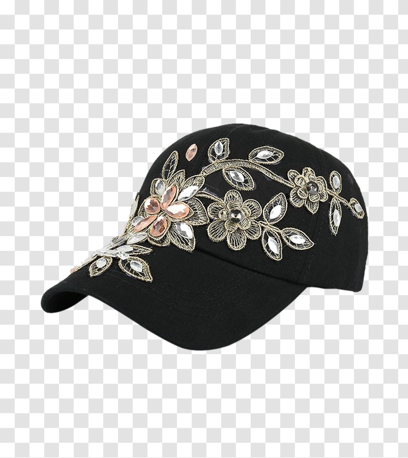 Baseball Cap Embroidery Hat Newsboy - Blingbling - Floral Bling Purses Transparent PNG