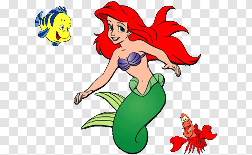 Ariel The Little Mermaid Sebastian Prince Clip Art - Disney Princess - Stork Cartoon Transparent PNG